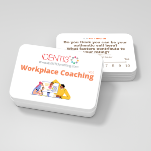 IDENTI3 Pocket Workplace Coaching (Cards + Online Course)